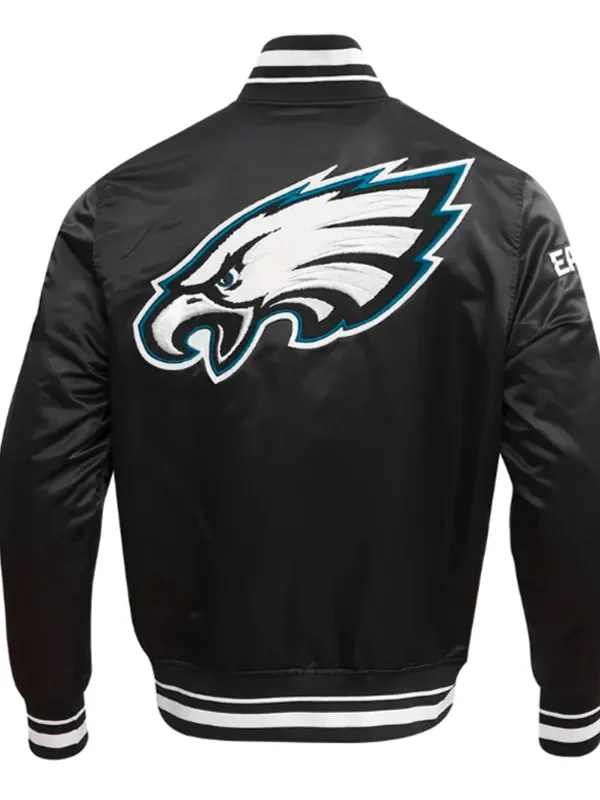 Philadelphia Eagles Mashup Classic Rib Satin Jacket