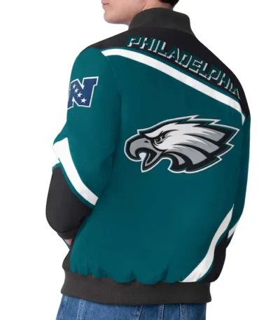 Philadelphia Eagles Maximum Racing Green Jacket