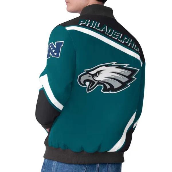 Philadelphia Eagles Maximum Racing Green Jacket