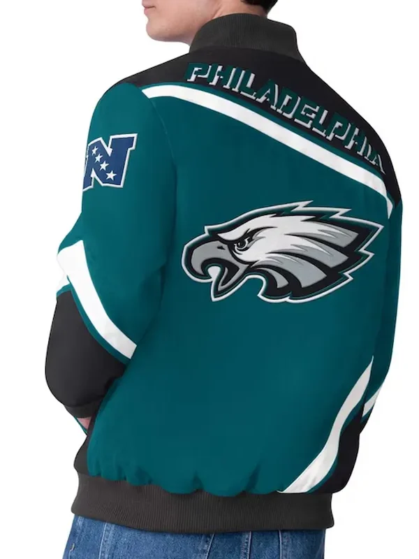 Philadelphia Eagles Maximum Racing Green Jacket