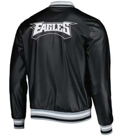 Philadelphia Eagles Metallic Black Jacket