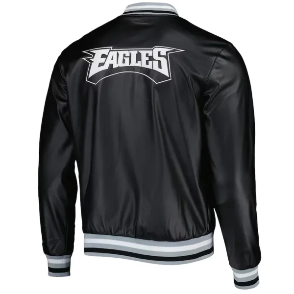 Philadelphia Eagles Metallic Black Jacket