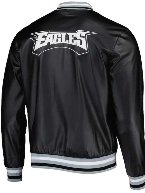 Philadelphia Eagles Metallic Black Jacket