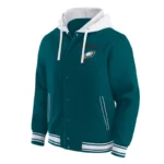 Philadelphia Eagles Midnight Green Cotton Hooded Jacket