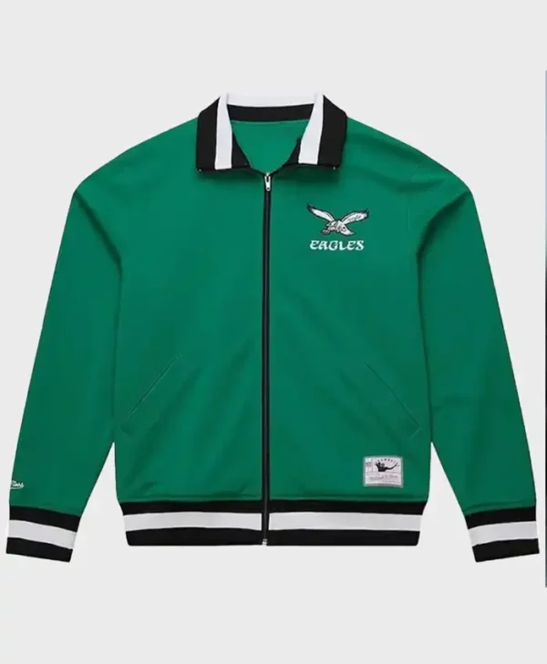 Philadelphia Eagles Retro Green Track Jacket
