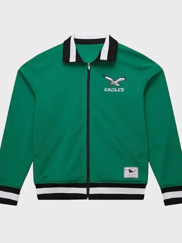 Philadelphia Eagles Retro Green Track Jacket