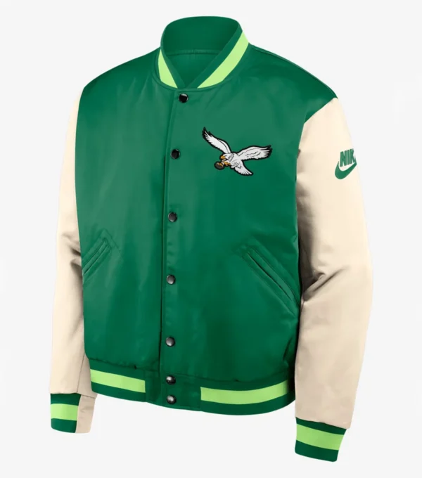 Philadelphia Eagles Rewind Legacy Varsity Jacket