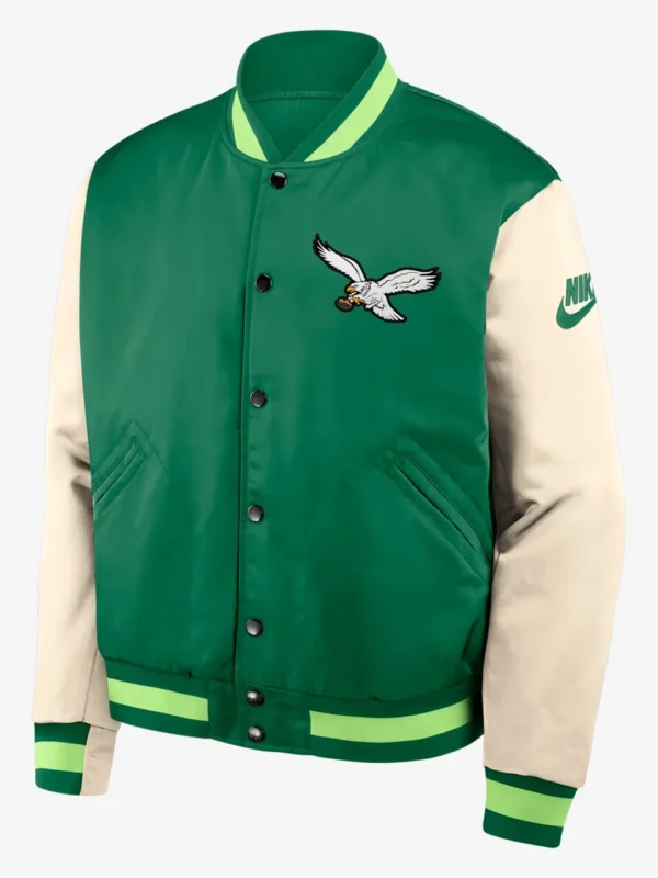 Philadelphia Eagles Rewind Legacy Varsity Jacket