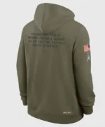 Philadelphia Eagles Salute to Service Hoodie
