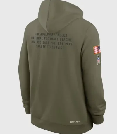 Philadelphia Eagles Salute to Service Hoodie