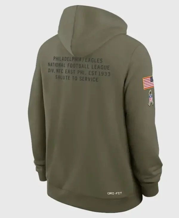 Philadelphia Eagles Salute to Service Hoodie