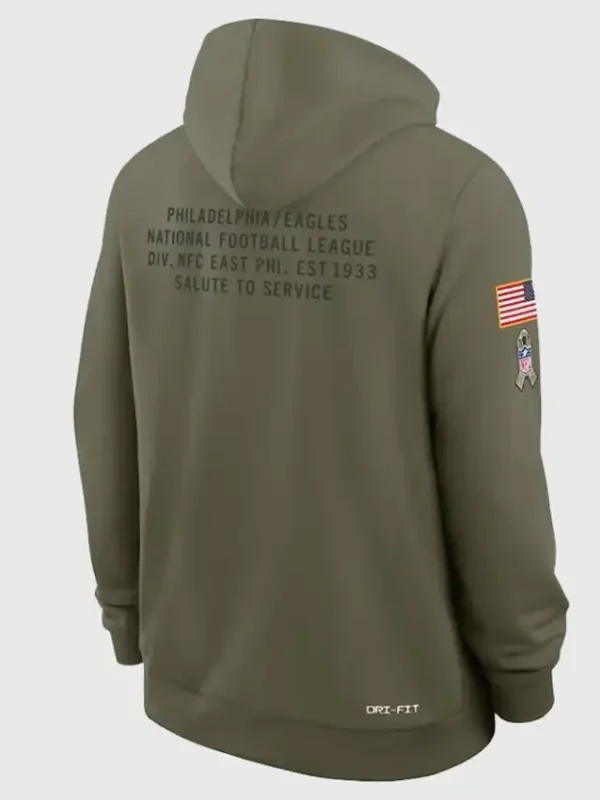 Philadelphia Eagles Salute to Service Hoodie