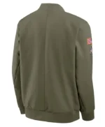Philadelphia Eagles Sideline Full-Zip Bomber Jacket