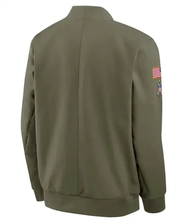 Philadelphia Eagles Sideline Full-Zip Bomber Jacket
