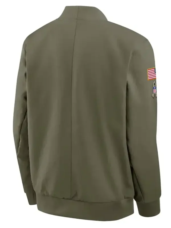 Philadelphia Eagles Sideline Full-Zip Bomber Jacket