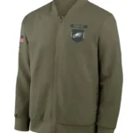 Philadelphia Eagles Sideline Full-Zip Bomber Jacket