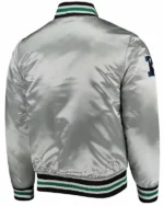 Philadelphia Eagles Silver Satin Jacket