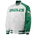 Philadelphia Eagles Start Of Season White Green Jacket