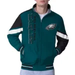 Philadelphia Eagles Strong Arm Green Full-zip Jacket