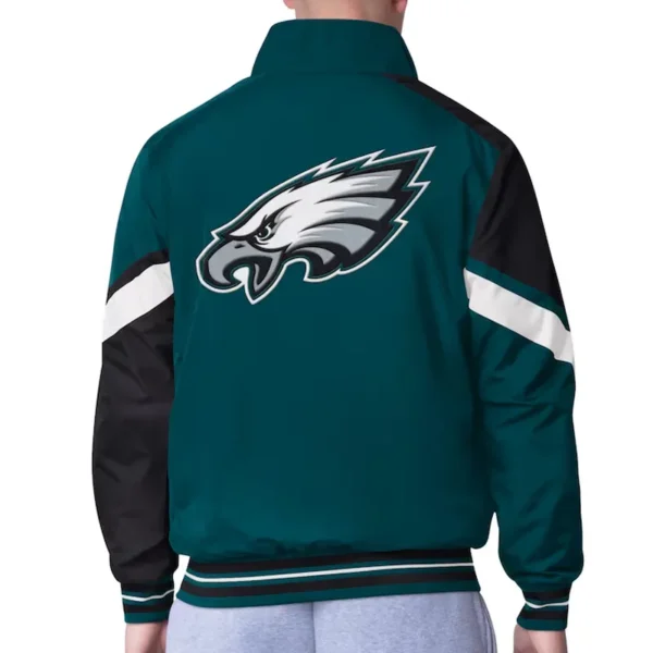 Philadelphia Eagles Strong Arm Green Full-zip Jacket
