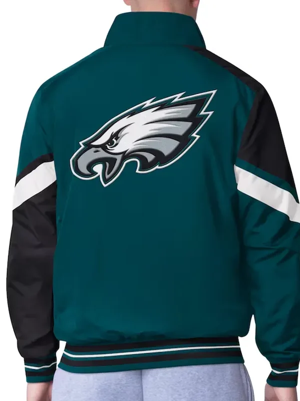 Philadelphia Eagles Strong Arm Green Full-zip Jacket