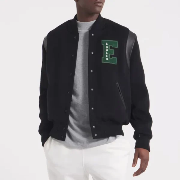 Philadelphia Eagles Teddy Varsity Wool Jacket
