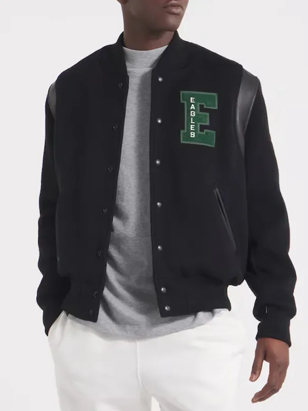 Philadelphia Eagles Teddy Varsity Wool Jacket