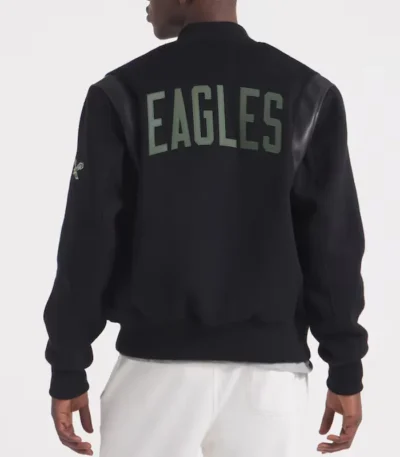 Philadelphia Eagles Teddy Varsity Wool Jacket