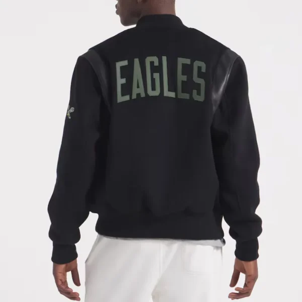 Philadelphia Eagles Teddy Varsity Wool Jacket