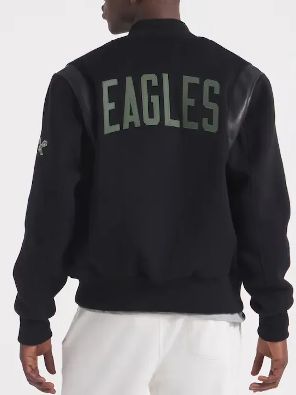 Philadelphia Eagles Teddy Varsity Wool Jacket