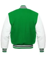 Philadelphia Eagles Vintage Varsity Green And White Jacket