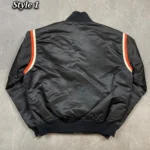 Philadelphia Flyers 80s Black Bomber Jacket