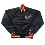 Philadelphia Flyers 80s Black Jacket