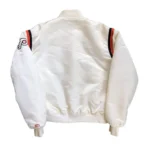 Philadelphia Flyers 80s White Bomber Jacket