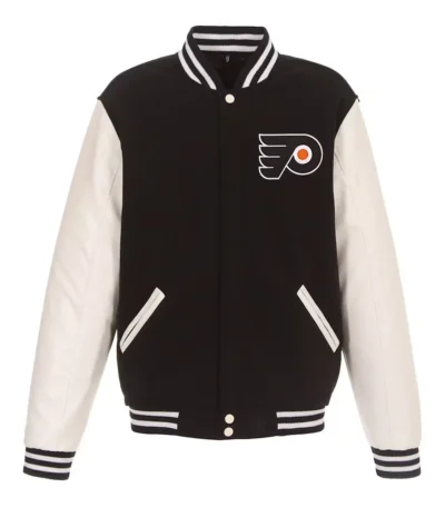 Philadelphia Flyers Black-White Varsity Jacket
