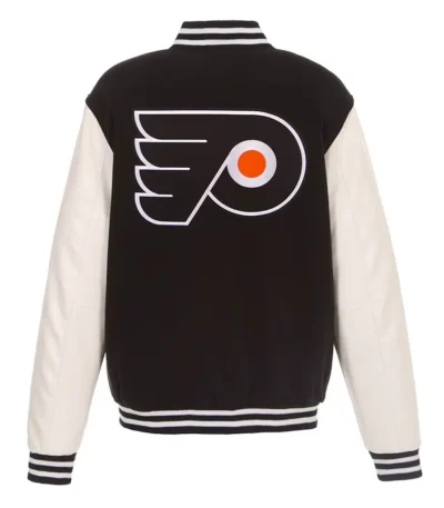 Philadelphia Flyers Black-White Varsity Jacket