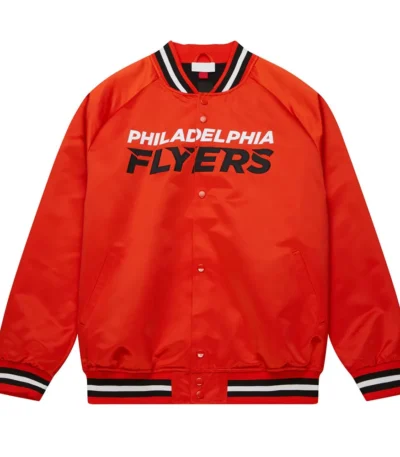 Philadelphia Flyers Current Logo Lightweight Satin Jacket
