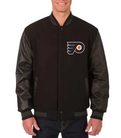 Philadelphia Flyers Varsity Black Jacket