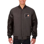 Philadelphia Flyers Varsity Charcoal-Black Jacket