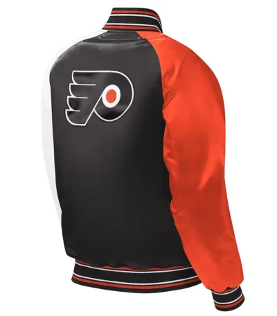 Philadelphia Flyers Youth Varsity Satin Jacket
