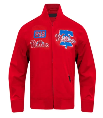 Philadelphia Phillies Area Code Red Jacket