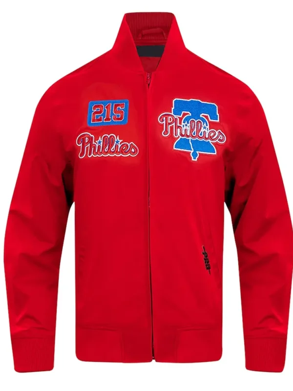 Philadelphia Phillies Area Code Red Jacket