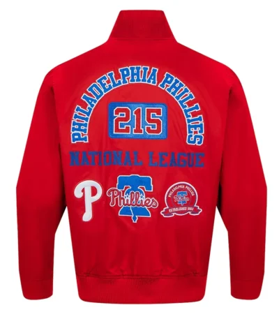 Philadelphia Phillies Area Code Red Jacket
