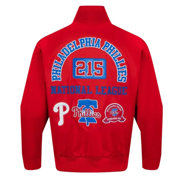 Philadelphia Phillies Area Code Red Jacket
