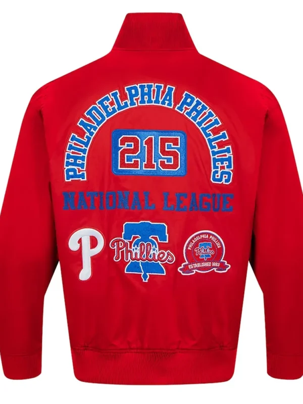 Philadelphia Phillies Area Code Red Jacket