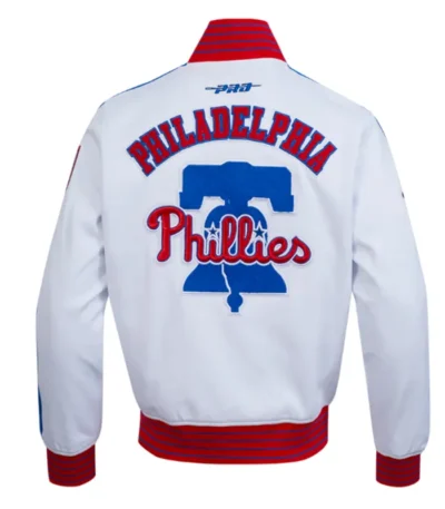 Philadelphia Phillies Current Logo Game Day White Jacket