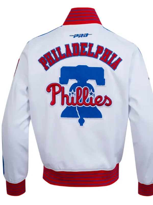 Philadelphia Phillies Current Logo Game Day White Jacket