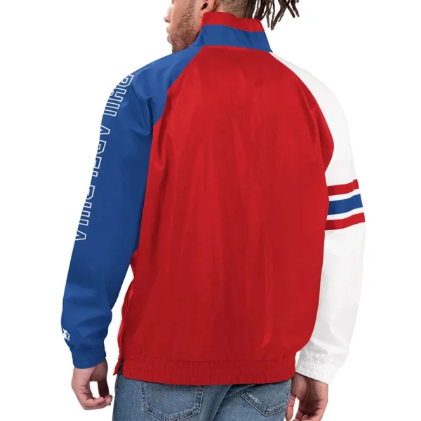Philadelphia Phillies Elite Half Zip Pullover Jacket
