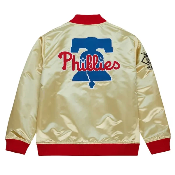 Philadelphia Phillies Gold OG 2.0 Lightweight Satin Jacket