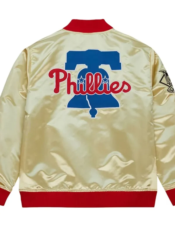Philadelphia Phillies Gold OG 2.0 Lightweight Satin Jacket